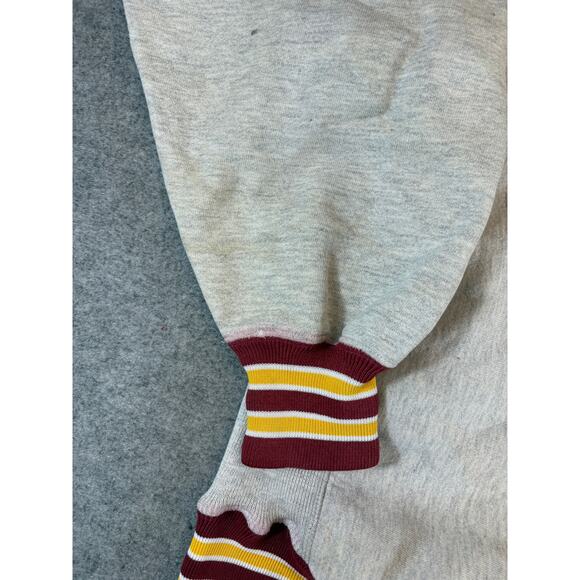 Vintage 90s Loyola University Chicago Crewneck Sweatshirt Mens Small Gray Yellow - Picture 2 of 8